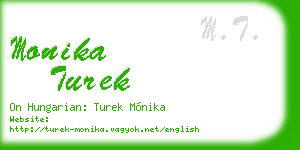 monika turek business card